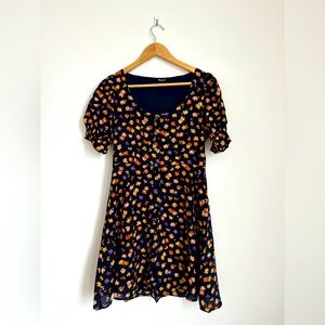Pretty flowered Madewell dress